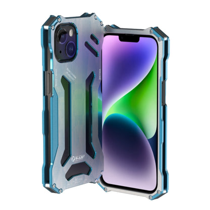 جراب هاتف معدني مقاوم للصدمات RJ17 من R-JUST، مناسب لأجهزة iPhone 14 وiPhone 14 Plus وiPhone 14 Pro وiPhone 14 Pro Max