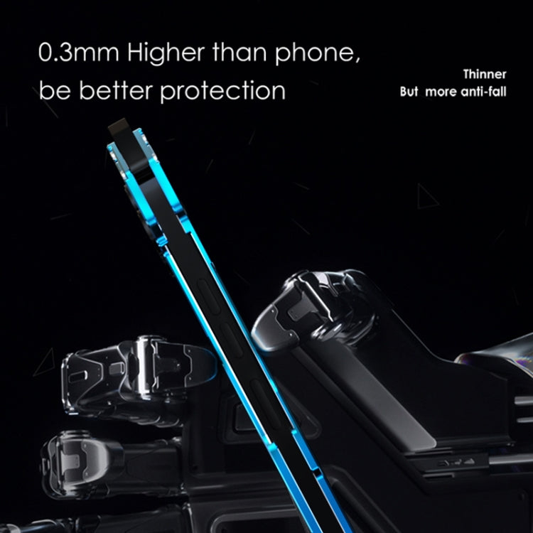 جراب هاتف معدني مقاوم للصدمات RJ17 من R-JUST، مناسب لأجهزة iPhone 14 وiPhone 14 Plus وiPhone 14 Pro وiPhone 14 Pro Max