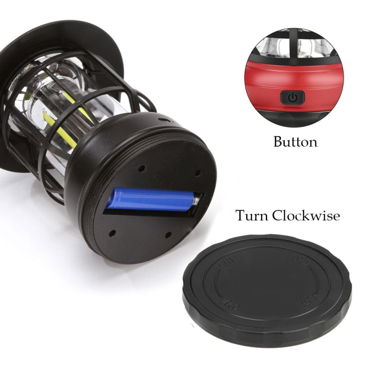 Portable Retro Hanging Lamp Lantern Camping Tent Light, USB Charging, Battery Type, Not Included Battery