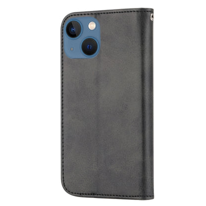 Cubic Grid Calf Texture Magnetic Closure Leather Phone Case, For iPhone 14, For iPhone 14 Plus, For iPhone 14 Pro, For iPhone 14 Pro Max, For iPhone 13 mini, For iPhone 13, For iPhone 13 Pro, For iPhone 13 Pro Max