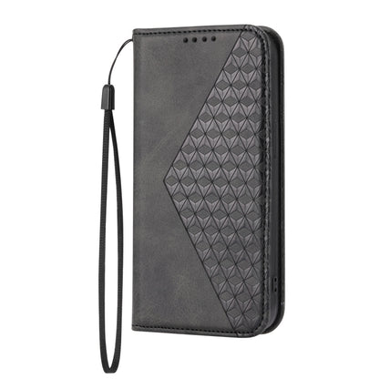 Cubic Grid Calf Texture Magnetic Closure Leather Phone Case, For iPhone 12 mini, For iPhone 12 / 12 Pro, For iPhone 12 Pro Max, For iPhone 11, For iPhone 11 Pro, For iPhone 11 Pro Max, For iPhone X / XS, For iPhone XR