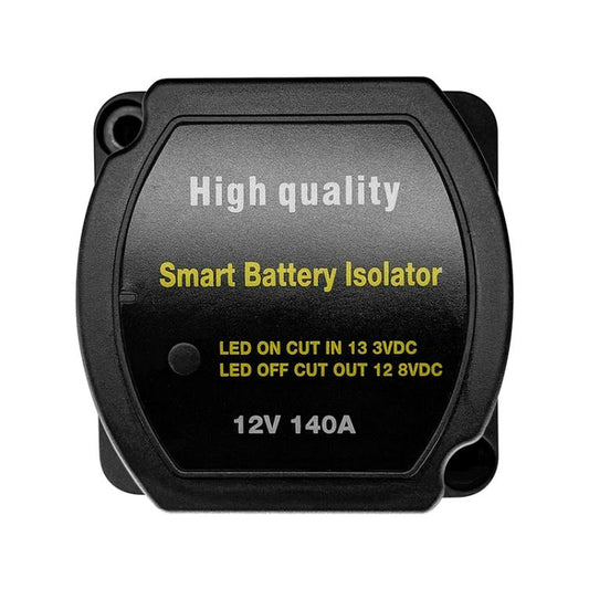 12V 140A Car Yacht RV Smart Dual Battery Isolation Controller with Relay, with Relay
