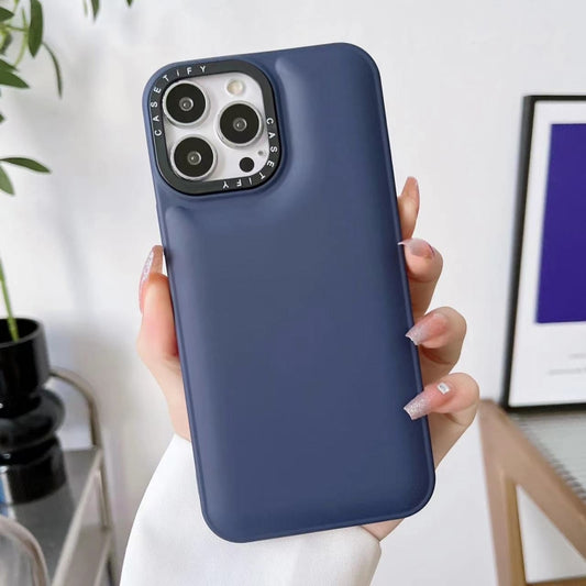 جراب هاتف من السيليكون السائل على شكل فقاعات الخبز، لهاتف iPhone 14 Pro