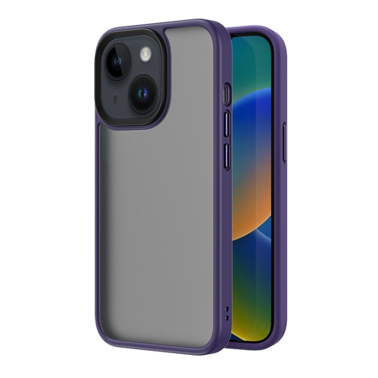 جراب هاتف ROCK Guard بملمس الجلد، لجهاز iPhone 14، لجهاز iPhone 14 Plus