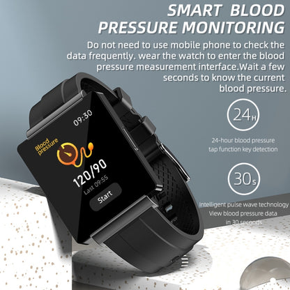 KS01 1.85 Inch Smart Watch Supports Blood Glucose Detection, Blood Pressure Detection, Blood Oxygen Detection