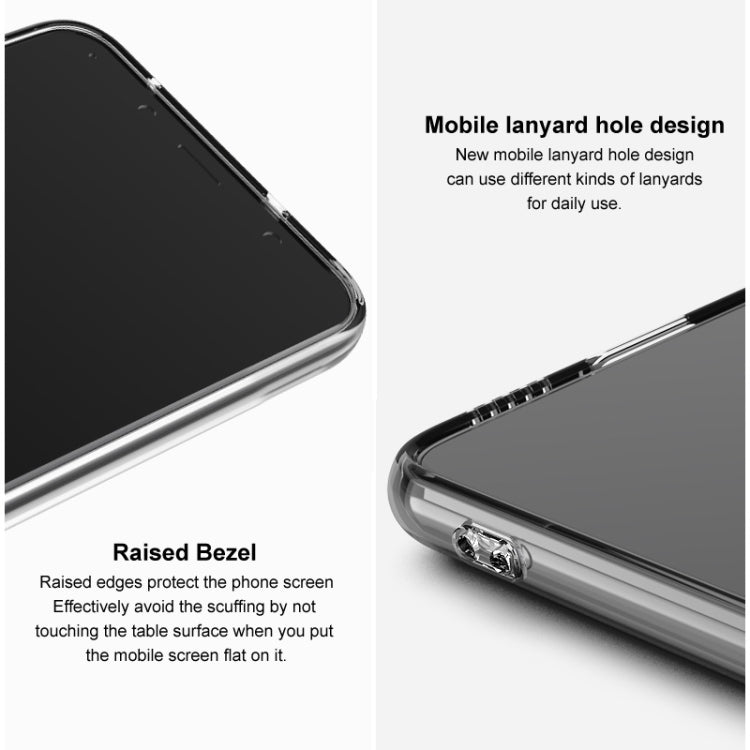 جراب حماية من مادة TPU المقاومة للصدمات من سلسلة imak UX-5، مناسب لأجهزة iPhone 14 وiPhone 14 Plus وiPhone 14 Pro وiPhone 14 Pro Max