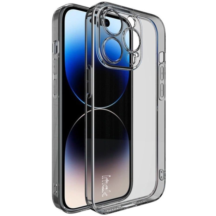جراب حماية من مادة TPU المقاومة للصدمات من سلسلة imak UX-5، مناسب لأجهزة iPhone 14 وiPhone 14 Plus وiPhone 14 Pro وiPhone 14 Pro Max