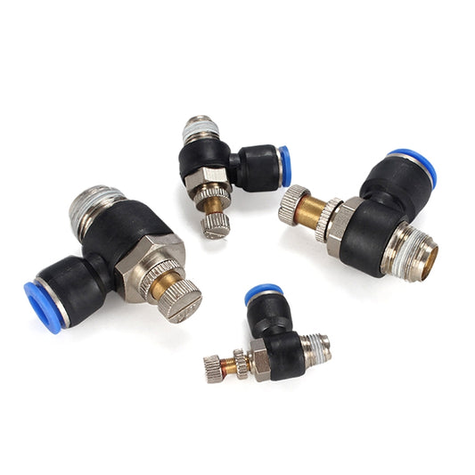 SL4-01 LAIZE 2pcs Throttle Valve Quick Fitting Pneumatic Connector, SL4-01 (2pcs), SL4-02, SL4-M5 (2pcs), SL6-01 (2pcs), SL6-02, SL6-03, SL6-04, SL6-M5 (2pcs), SL8-01 (2pcs), SL8-02, SL8-03, SL8-04, SL10-01 (2pcs), SL10-02, SL10-03, SL10-04, SL12-02���...