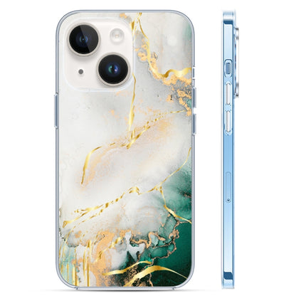 Coloured Glaze Marble Phone Case, For iPhone 14, For iPhone 14 Plus, For iPhone 14 Pro, For iPhone 14 Pro Max, For iPhone 13, For iPhone 13 Pro