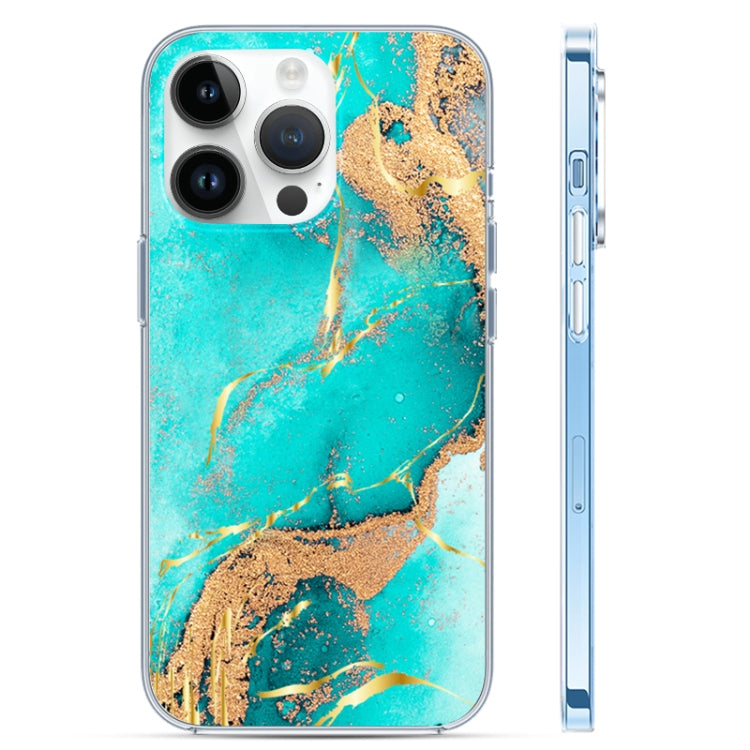 Coloured Glaze Marble Phone Case, For iPhone 14, For iPhone 14 Plus, For iPhone 14 Pro, For iPhone 14 Pro Max, For iPhone 13, For iPhone 13 Pro