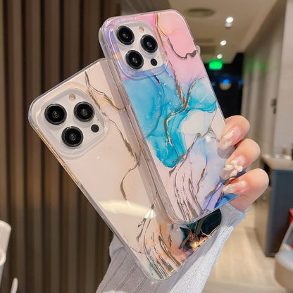 Coloured Glaze Marble Phone Case, For iPhone 13 Pro Max, For iPhone 12, For iPhone 12 Pro, For iPhone 12 Pro Max, For iPhone 11, For iPhone 11 Pro