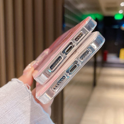 Coloured Glaze Marble Phone Case, For iPhone 13 Pro Max, For iPhone 12, For iPhone 12 Pro, For iPhone 12 Pro Max, For iPhone 11, For iPhone 11 Pro