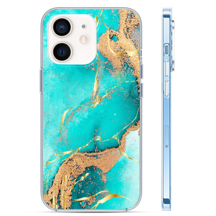 Coloured Glaze Marble Phone Case, For iPhone 13 Pro Max, For iPhone 12, For iPhone 12 Pro, For iPhone 12 Pro Max, For iPhone 11, For iPhone 11 Pro