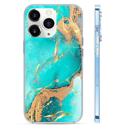 Coloured Glaze Marble Phone Case, For iPhone 13 Pro Max, For iPhone 12, For iPhone 12 Pro, For iPhone 12 Pro Max, For iPhone 11, For iPhone 11 Pro