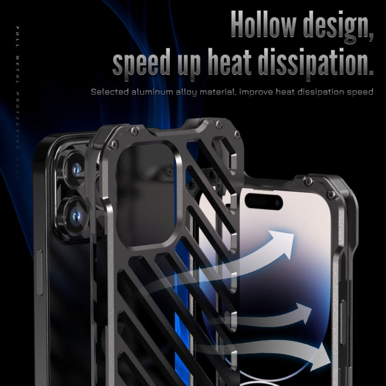 جراب هاتف R-JUST Armor قابل للتهوية، مناسب لأجهزة iPhone 14 وiPhone 14 Plus وiPhone 14 Pro وiPhone 14 Pro Max