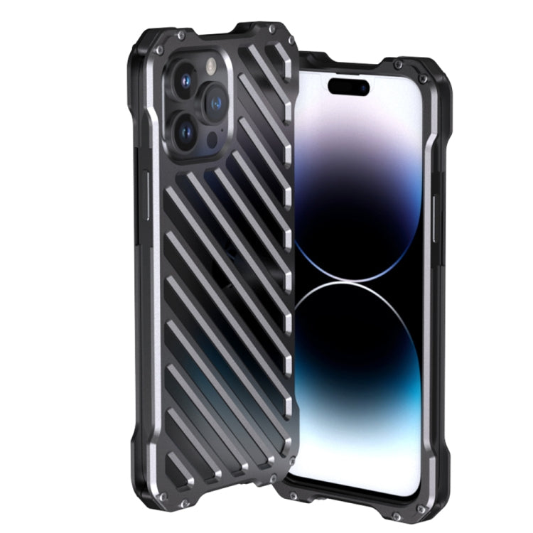 جراب هاتف R-JUST Armor قابل للتهوية، مناسب لأجهزة iPhone 14 وiPhone 14 Plus وiPhone 14 Pro وiPhone 14 Pro Max
