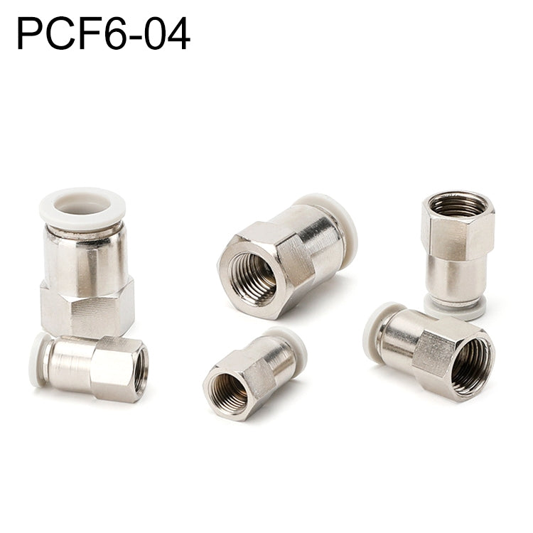 PCF6-02 LAIZE 2pcs Female Thread Straight Pneumatic Quick Fitting Connector, PCF4-01 (10pcs), PCF4-02 (10pcs), PCF6-01 (10pcs), PCF6-02 (2pcs), PCF6-03 (2pcs), PCF6-04 (1pc), PCF8-01 (2pcs), PCF8-02 (2pcs), PCF8-03 (1pc), PCF8-04 (1pc), PCF10-01 (1pc)�...