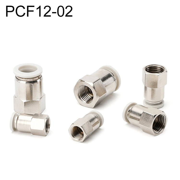 PCF6-02 LAIZE 2pcs Female Thread Straight Pneumatic Quick Fitting Connector, PCF4-01 (10pcs), PCF4-02 (10pcs), PCF6-01 (10pcs), PCF6-02 (2pcs), PCF6-03 (2pcs), PCF6-04 (1pc), PCF8-01 (2pcs), PCF8-02 (2pcs), PCF8-03 (1pc), PCF8-04 (1pc), PCF10-01 (1pc)�...