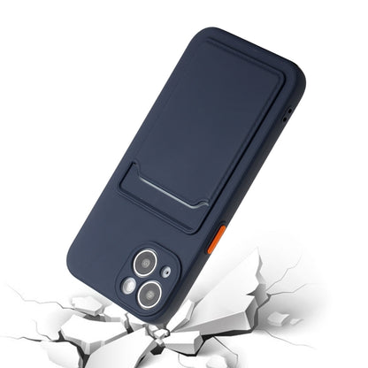 Card Slot Design Shockproof TPU Phone Case, For iPhone 14, For iPhone 14 Plus, For iPhone 14 Pro, For iPhone 14 Pro Max