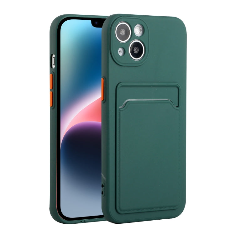 Card Slot Design Shockproof TPU Phone Case, For iPhone 14, For iPhone 14 Plus, For iPhone 14 Pro, For iPhone 14 Pro Max