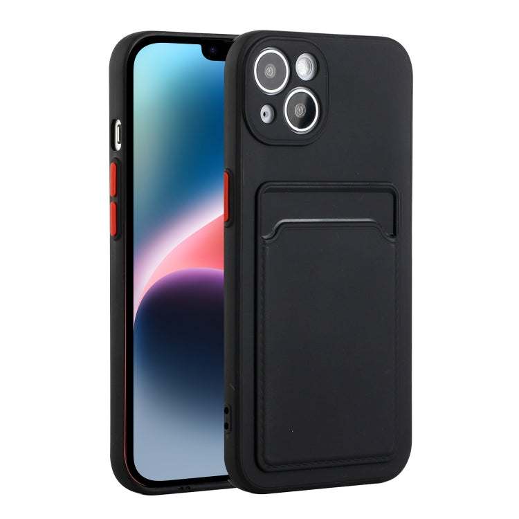 Card Slot Design Shockproof TPU Phone Case, For iPhone 14, For iPhone 14 Plus, For iPhone 14 Pro, For iPhone 14 Pro Max