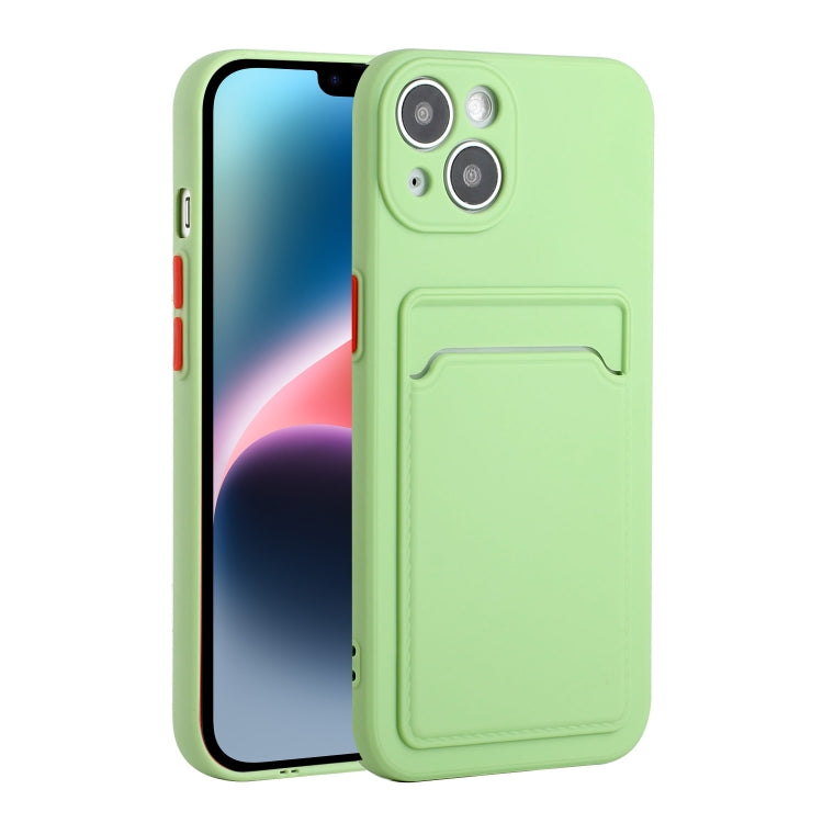 Card Slot Design Shockproof TPU Phone Case, For iPhone 14, For iPhone 14 Plus, For iPhone 14 Pro, For iPhone 14 Pro Max