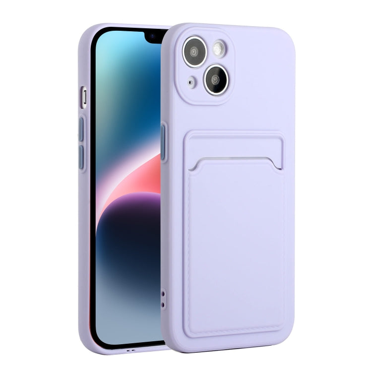 Card Slot Design Shockproof TPU Phone Case, For iPhone 14, For iPhone 14 Plus, For iPhone 14 Pro, For iPhone 14 Pro Max