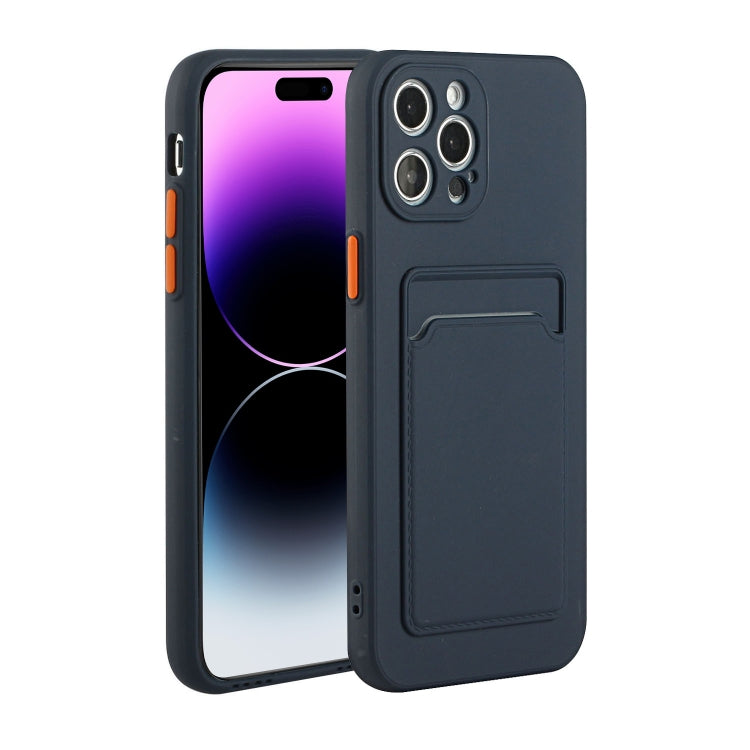 Card Slot Design Shockproof TPU Phone Case, For iPhone 14, For iPhone 14 Plus, For iPhone 14 Pro, For iPhone 14 Pro Max