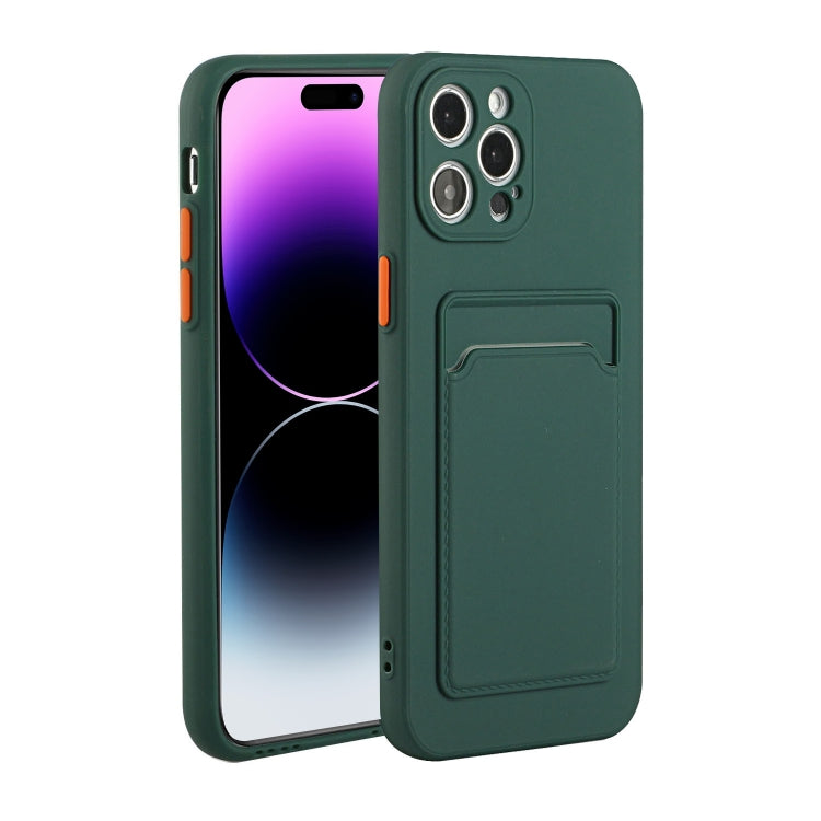 Card Slot Design Shockproof TPU Phone Case, For iPhone 14, For iPhone 14 Plus, For iPhone 14 Pro, For iPhone 14 Pro Max