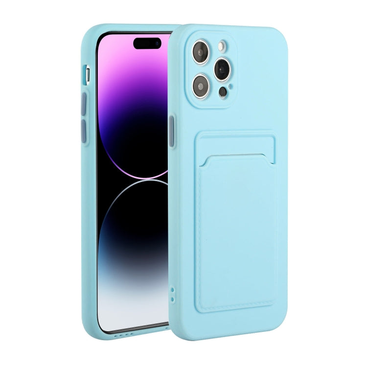 Card Slot Design Shockproof TPU Phone Case, For iPhone 14, For iPhone 14 Plus, For iPhone 14 Pro, For iPhone 14 Pro Max