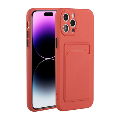 Card Slot Design Shockproof TPU Phone Case, For iPhone 14, For iPhone 14 Plus, For iPhone 14 Pro, For iPhone 14 Pro Max