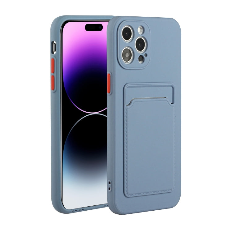 Card Slot Design Shockproof TPU Phone Case, For iPhone 14, For iPhone 14 Plus, For iPhone 14 Pro, For iPhone 14 Pro Max