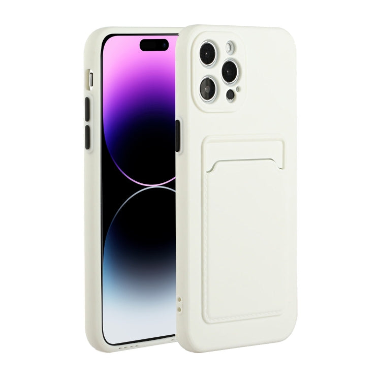 Card Slot Design Shockproof TPU Phone Case, For iPhone 14, For iPhone 14 Plus, For iPhone 14 Pro, For iPhone 14 Pro Max