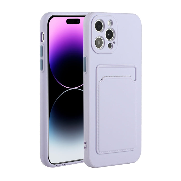Card Slot Design Shockproof TPU Phone Case, For iPhone 14, For iPhone 14 Plus, For iPhone 14 Pro, For iPhone 14 Pro Max