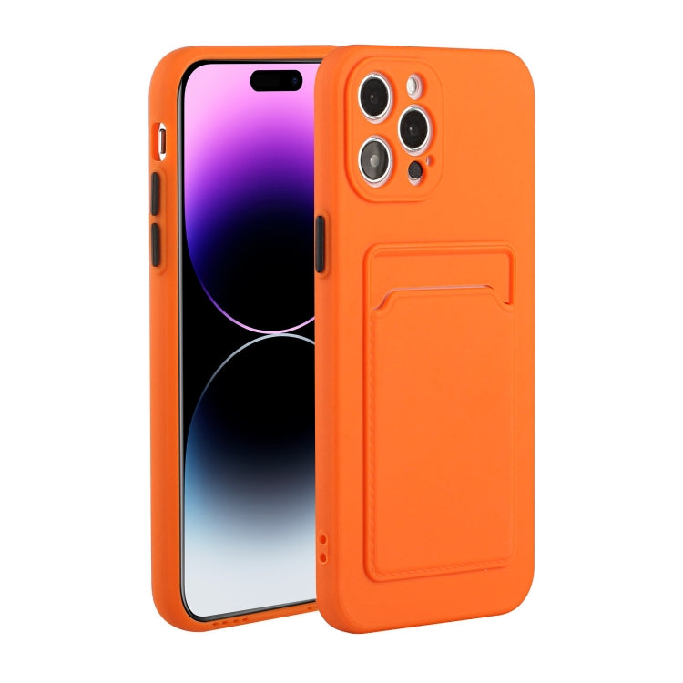 Card Slot Design Shockproof TPU Phone Case, For iPhone 14, For iPhone 14 Plus, For iPhone 14 Pro, For iPhone 14 Pro Max