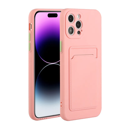 Card Slot Design Shockproof TPU Phone Case, For iPhone 14, For iPhone 14 Plus, For iPhone 14 Pro, For iPhone 14 Pro Max