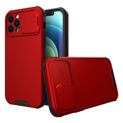 غطاء كاميرا منزلق بتصميم جراب هاتف من البولي كربونات والبولي يوريثان الحراري، لهاتف iPhone 14 Plus وiPhone 14 Pro Max
