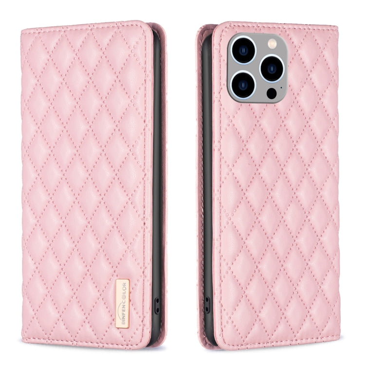 Diamond Lattice Magnetic Leather Flip Phone Case, For iPhone 14 Pro Max, For iPhone 14 Pro, For iPhone 14 Plus, For iPhone 14, For iPhone 13 Pro Max, For iPhone 13 Pro, For iPhone 13, For iPhone 12 Pro Max