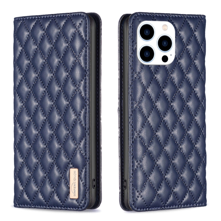 Diamond Lattice Magnetic Leather Flip Phone Case, For iPhone 14 Pro Max, For iPhone 14 Pro, For iPhone 14 Plus, For iPhone 14, For iPhone 13 Pro Max, For iPhone 13 Pro, For iPhone 13, For iPhone 12 Pro Max