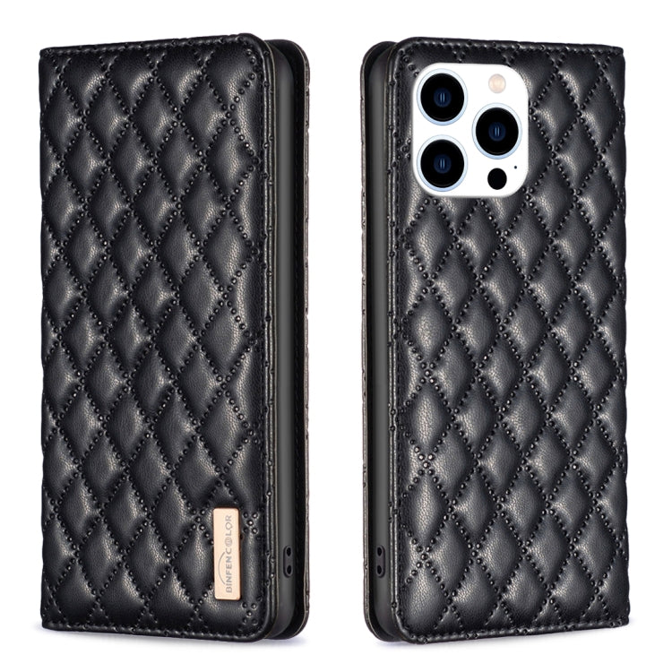 Diamond Lattice Magnetic Leather Flip Phone Case, For iPhone 14 Pro Max, For iPhone 14 Pro, For iPhone 14 Plus, For iPhone 14, For iPhone 13 Pro Max, For iPhone 13 Pro, For iPhone 13, For iPhone 12 Pro Max