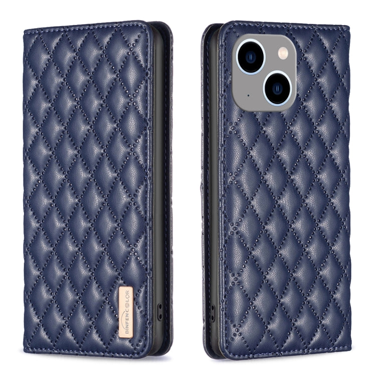 Diamond Lattice Magnetic Leather Flip Phone Case, For iPhone 14 Pro Max, For iPhone 14 Pro, For iPhone 14 Plus, For iPhone 14, For iPhone 13 Pro Max, For iPhone 13 Pro, For iPhone 13, For iPhone 12 Pro Max