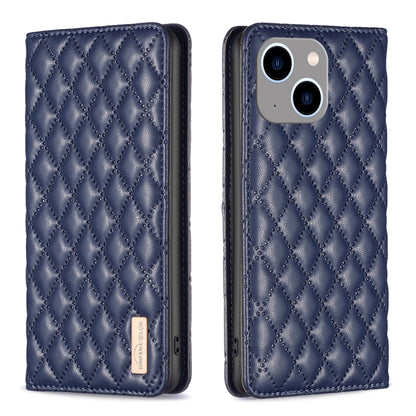 Diamond Lattice Magnetic Leather Flip Phone Case, For iPhone 14 Pro Max, For iPhone 14 Pro, For iPhone 14 Plus, For iPhone 14, For iPhone 13 Pro Max, For iPhone 13 Pro, For iPhone 13, For iPhone 12 Pro Max