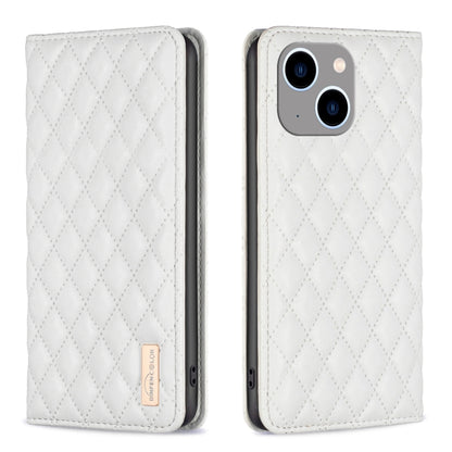 Diamond Lattice Magnetic Leather Flip Phone Case, For iPhone 14 Pro Max, For iPhone 14 Pro, For iPhone 14 Plus, For iPhone 14, For iPhone 13 Pro Max, For iPhone 13 Pro, For iPhone 13, For iPhone 12 Pro Max