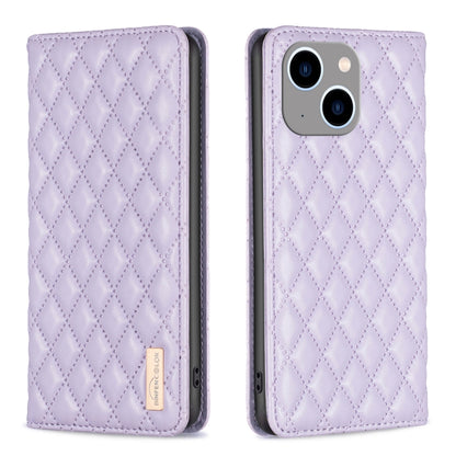 Diamond Lattice Magnetic Leather Flip Phone Case, For iPhone 14 Pro Max, For iPhone 14 Pro, For iPhone 14 Plus, For iPhone 14, For iPhone 13 Pro Max, For iPhone 13 Pro, For iPhone 13, For iPhone 12 Pro Max