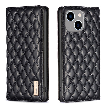Diamond Lattice Magnetic Leather Flip Phone Case, For iPhone 14 Pro Max, For iPhone 14 Pro, For iPhone 14 Plus, For iPhone 14, For iPhone 13 Pro Max, For iPhone 13 Pro, For iPhone 13, For iPhone 12 Pro Max