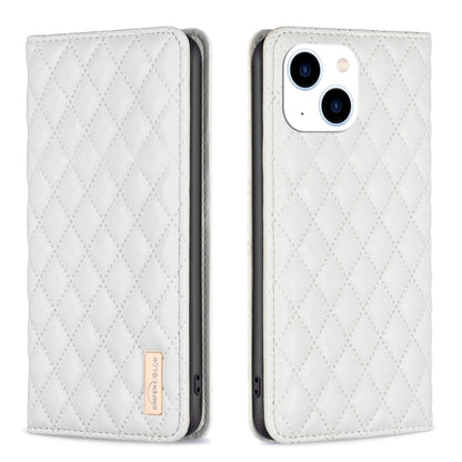 Diamond Lattice Magnetic Leather Flip Phone Case, For iPhone 14 Pro Max, For iPhone 14 Pro, For iPhone 14 Plus, For iPhone 14, For iPhone 13 Pro Max, For iPhone 13 Pro, For iPhone 13, For iPhone 12 Pro Max