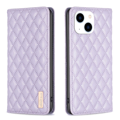 Diamond Lattice Magnetic Leather Flip Phone Case, For iPhone 14 Pro Max, For iPhone 14 Pro, For iPhone 14 Plus, For iPhone 14, For iPhone 13 Pro Max, For iPhone 13 Pro, For iPhone 13, For iPhone 12 Pro Max