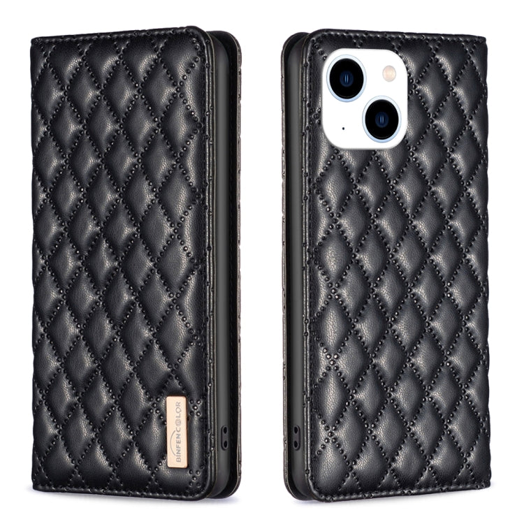 Diamond Lattice Magnetic Leather Flip Phone Case, For iPhone 14 Pro Max, For iPhone 14 Pro, For iPhone 14 Plus, For iPhone 14, For iPhone 13 Pro Max, For iPhone 13 Pro, For iPhone 13, For iPhone 12 Pro Max