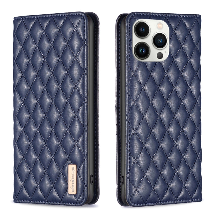 Diamond Lattice Magnetic Leather Flip Phone Case, For iPhone 14 Pro Max, For iPhone 14 Pro, For iPhone 14 Plus, For iPhone 14, For iPhone 13 Pro Max, For iPhone 13 Pro, For iPhone 13, For iPhone 12 Pro Max