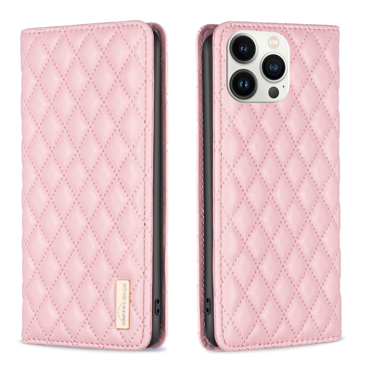 Diamond Lattice Magnetic Leather Flip Phone Case, For iPhone 14 Pro Max, For iPhone 14 Pro, For iPhone 14 Plus, For iPhone 14, For iPhone 13 Pro Max, For iPhone 13 Pro, For iPhone 13, For iPhone 12 Pro Max